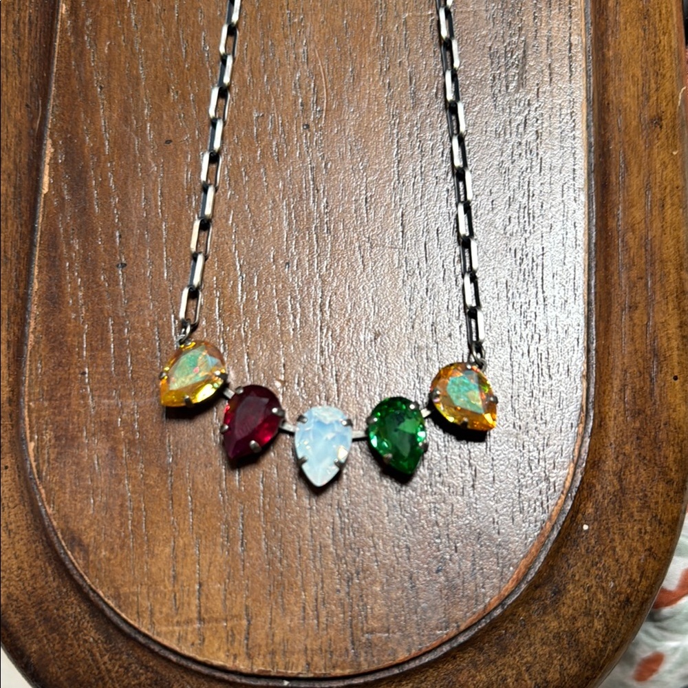 Statement Brights Sabika  Teardrop Necklace